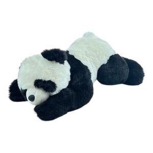 Aurora Plush Panda Bear JUMBO Flopsie 26" Stuffed Animal Lying Down Pillow Toy